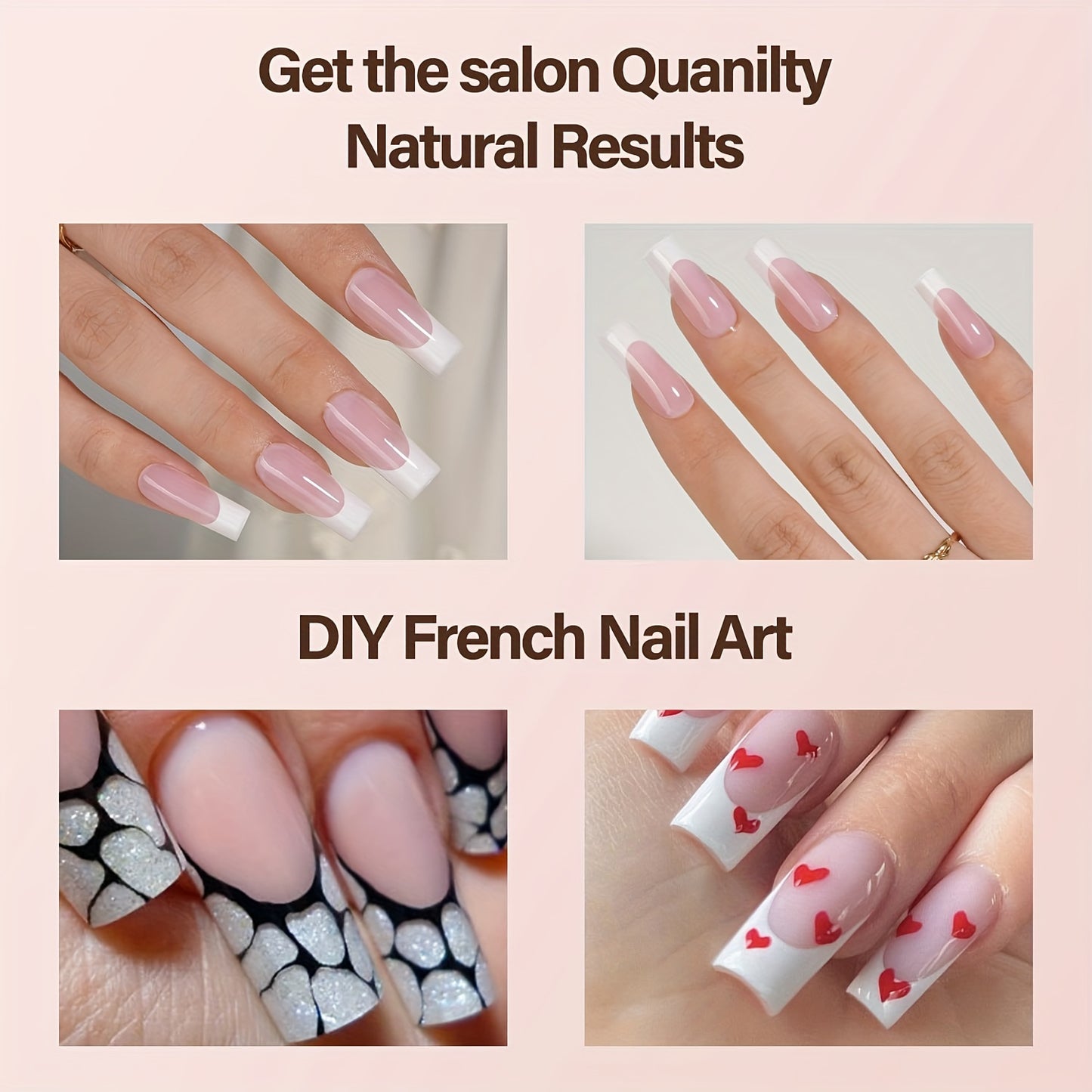 Royal Pre-Made French Tips - XS Square