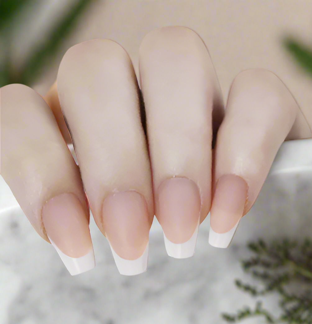 Royal Pre-Made French Tips - Short Coffin