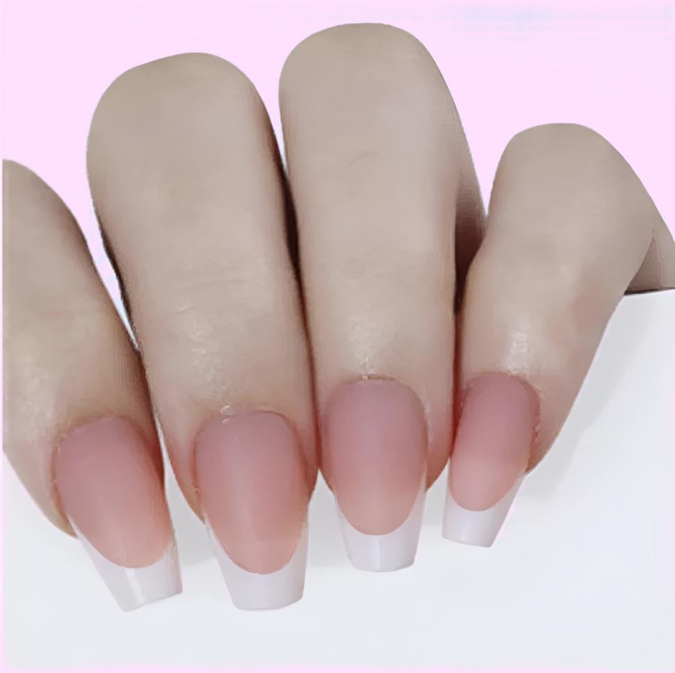 Royal Pre-Made French Tips - Short Coffin