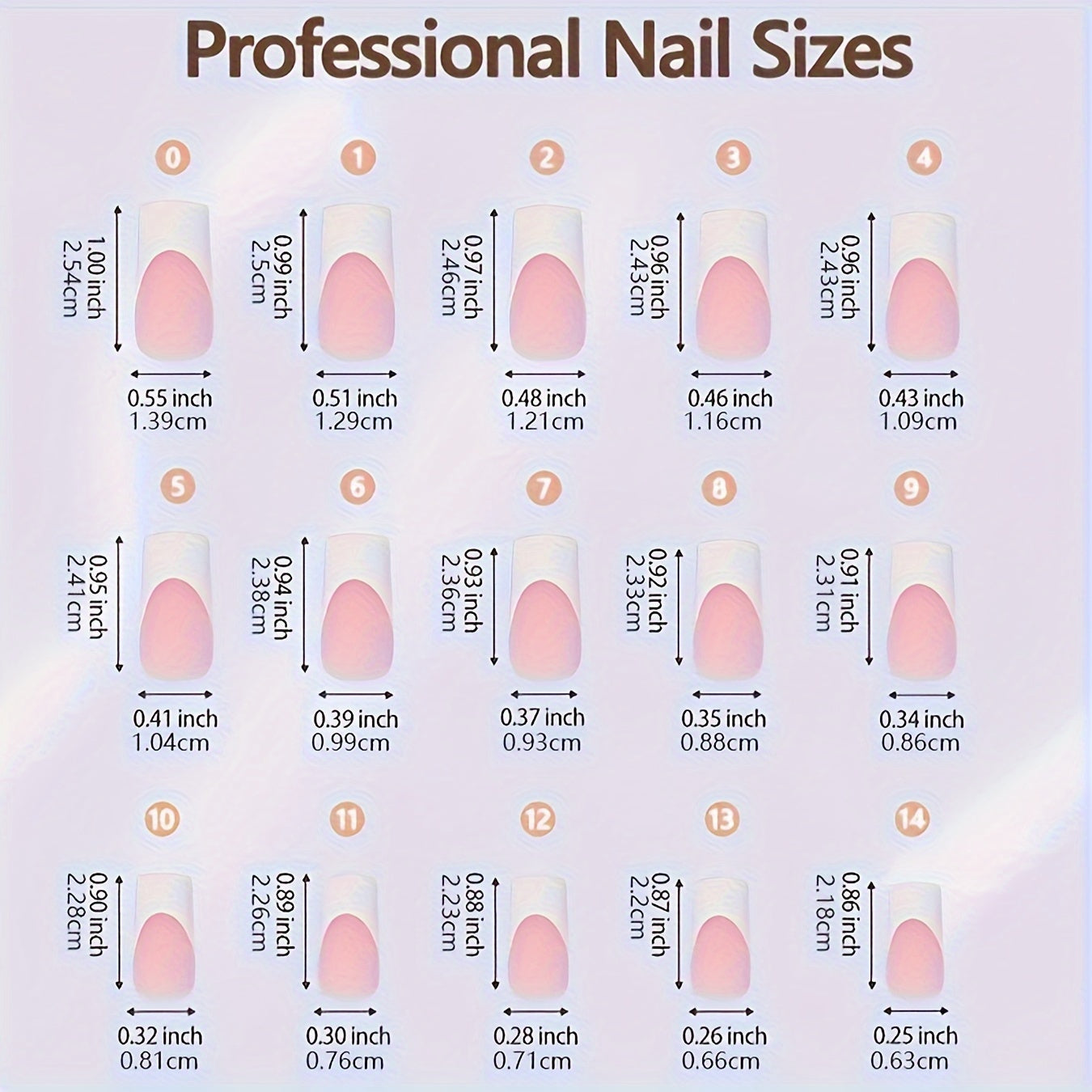 Royal Pre-Made French Tips - XS Square