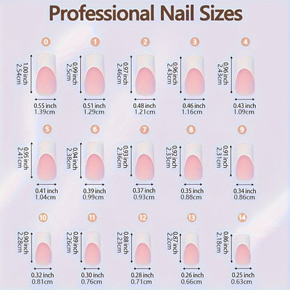 Royal Pre-Made French Tips - XS Square